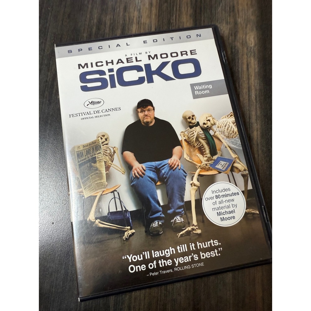 Sicko‎ Special Edition DVD Michael Moore Film Documentary Special Features